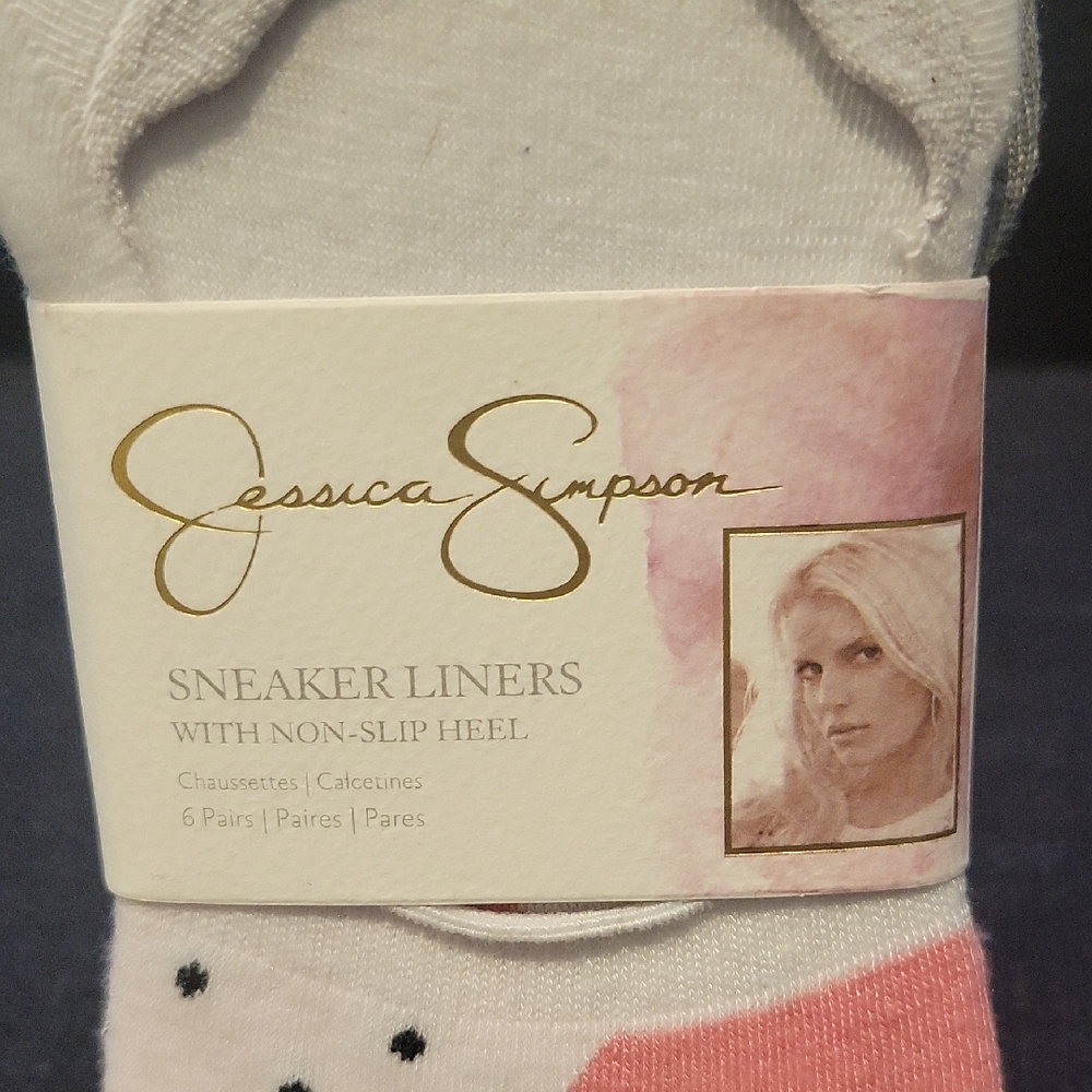 Jessica Simpson Sneaker Liner Socks